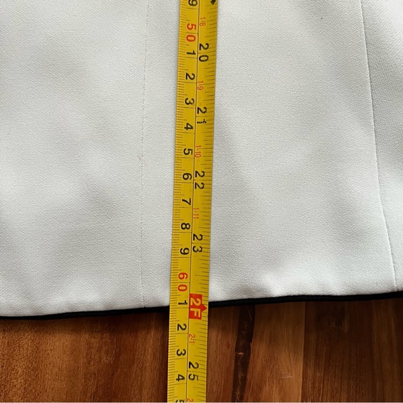 Vintage KASPER mint green blazer with black piping sz 16 - Picture 10 of 11